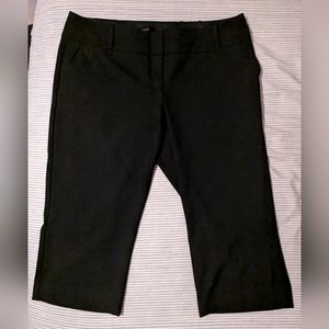 The Limited Black Collection Drew Fit Size 10 capri pants